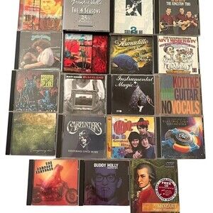 19 X CD LOT Various Genre "Various Artists" 19 x Vintage CD's Total LOT Bundle